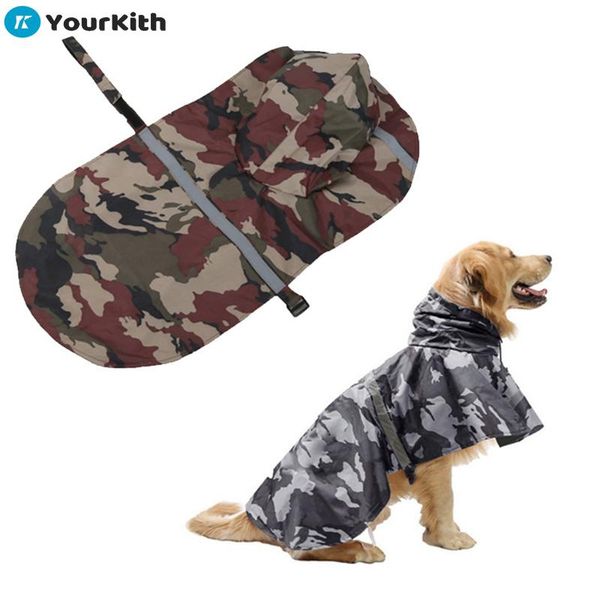 yourkith dog clothes raincoat waterproof camouflage cloak four seasons reflective pet hooded windproof raincoats apparel
yourkith dog clothes raincoat waterproof camouflage cloak four seasons reflective pet hooded windproof raincoats apparel