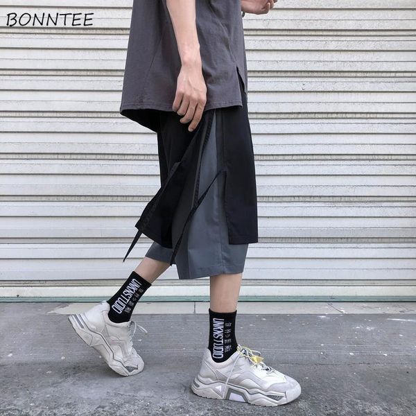 men casual shorts patchwork large size 3xl summer korean fashion loose hip-hop male-shorts streetwear ripped vintage retro ins men's, White;black
men casual shorts patchwork large size 3xl summer korean fashion loose hip-hop male-shorts streetwear ripped vintage retro ins men's, White;black