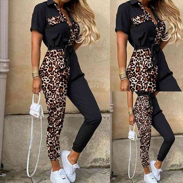 2 piece set suit women fashion leopard black splice casual pullover trousers sports short crop pants suit with pocket, Gray
2 piece set suit women fashion leopard black splice casual pullover trousers sports short crop pants suit with pocket, Gray