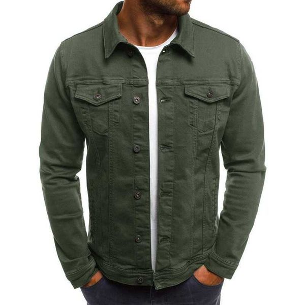 size s-3xl spring autumn new style boutique pure cotton fashion blue black mens casual denim jacket slim cowboy jean coat male x0621, Black;brown
size s-3xl spring autumn new style boutique pure cotton fashion blue black mens casual denim jacket slim cowboy jean coat male x0621, Black;brown