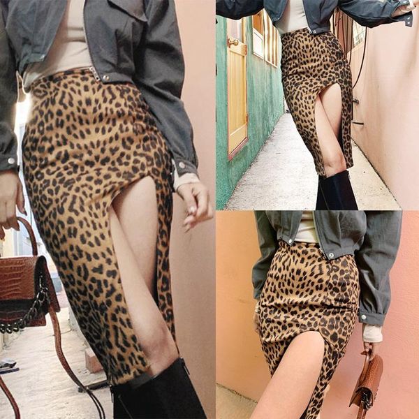 skirts women's fashion high waist split leopard print package hip skirt, Black
skirts women's fashion high waist split leopard print package hip skirt, Black