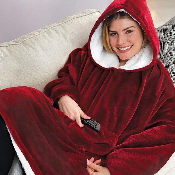 women's sleepwear loose thick couple robe hooded winter women bathrobe flannel terry warm comfortable for female 2021, Black;red
women's sleepwear loose thick couple robe hooded winter women bathrobe flannel terry warm comfortable for female 2021, Black;red