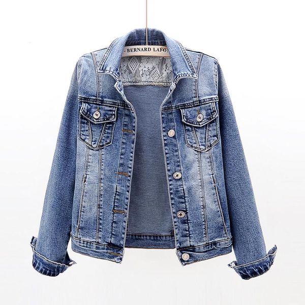 women's jackets the style in 2021 is versatile, slim and elastic, short denim jacket for women with spring autumn long sleeves, Black;brown
women's jackets the style in 2021 is versatile, slim and elastic, short denim jacket for women with spring autumn long sleeves, Black;brown