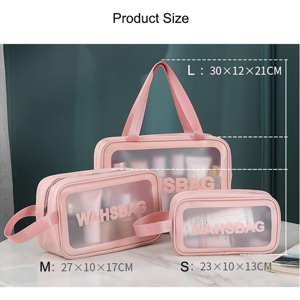storage bags large waterproof transparent pvc cosmetic bag women make up case travel zipper makeup beauty wash organizer toiletry kit
storage bags large waterproof transparent pvc cosmetic bag women make up case travel zipper makeup beauty wash organizer toiletry kit