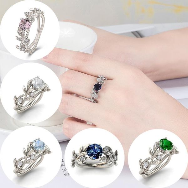 wedding rings olive leaves for women princess diamant cubic zirconia engagement ring creative fashion jewelry, Slivery;golden
wedding rings olive leaves for women princess diamant cubic zirconia engagement ring creative fashion jewelry, Slivery;golden