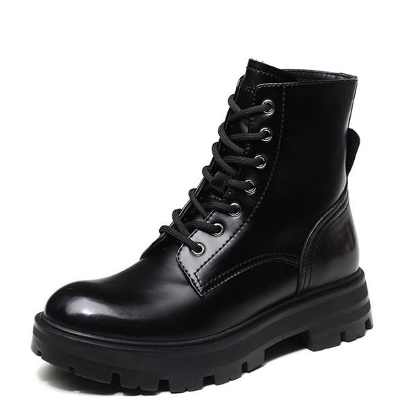 women ankle boots real leather thick bottom ladies short boots fashion cool shoes daily woman footwear size 35-40, Black
women ankle boots real leather thick bottom ladies short boots fashion cool shoes daily woman footwear size 35-40, Black