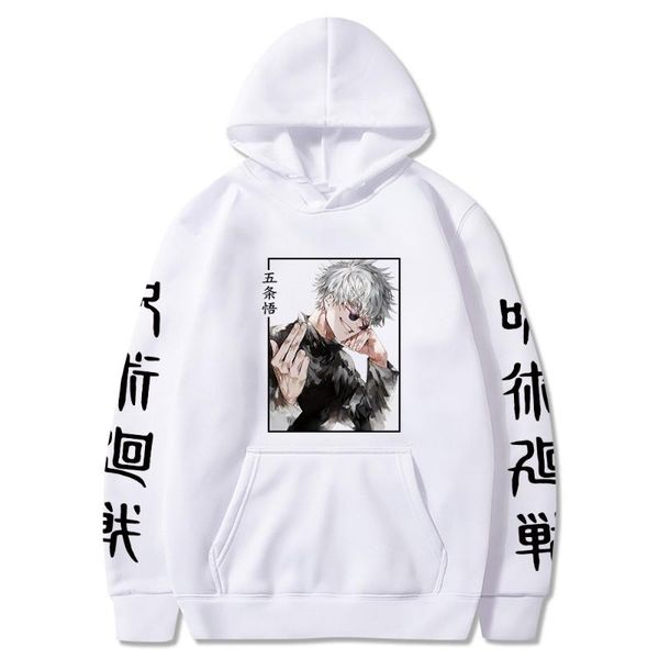 men's hoodies & sweatshirts anime japan jujutsu kaisen men women harajuku manga graphic gojo satoru oversized long sleeved hip hop stre, Black
men's hoodies & sweatshirts anime japan jujutsu kaisen men women harajuku manga graphic gojo satoru oversized long sleeved hip hop stre, Black