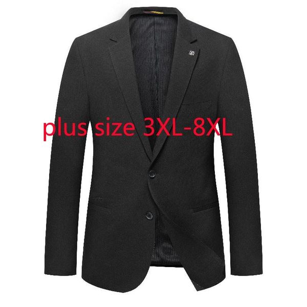 arrival super large men fashion casual suit coat single breasted spring and autumn blazers plus size 3xl 4xl 5xl 6xl 7xl 8xl men's suit, White;black
arrival super large men fashion casual suit coat single breasted spring and autumn blazers plus size 3xl 4xl 5xl 6xl 7xl 8xl men's suit, White;black