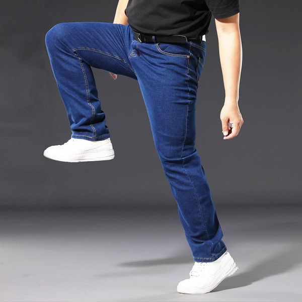 men's jeans classic plus size fashion business casual elastic force slim fit black blue brand trousers 40 42 44 46 48 50
men's jeans classic plus size fashion business casual elastic force slim fit black blue brand trousers 40 42 44 46 48 50