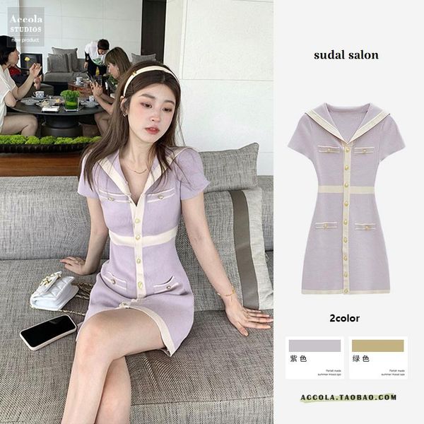 casual dresses senior french summer cool wind feeling small sweet knitting bag hip son 2021 women's dress, Black;gray
casual dresses senior french summer cool wind feeling small sweet knitting bag hip son 2021 women's dress, Black;gray