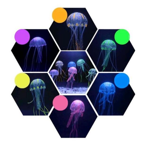 decorations silica gel fluorescent simulation jellyfish fish tank landscaping goldfish aquarium
decorations silica gel fluorescent simulation jellyfish fish tank landscaping goldfish aquarium
