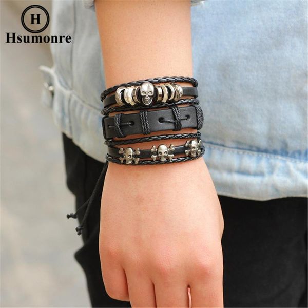 tennis men multilayer wrap bracelets set skull stars charm retro genuine leather black strand beaded bracelet wristbands braided style, Golden;silver
tennis men multilayer wrap bracelets set skull stars charm retro genuine leather black strand beaded bracelet wristbands braided style, Golden;silver