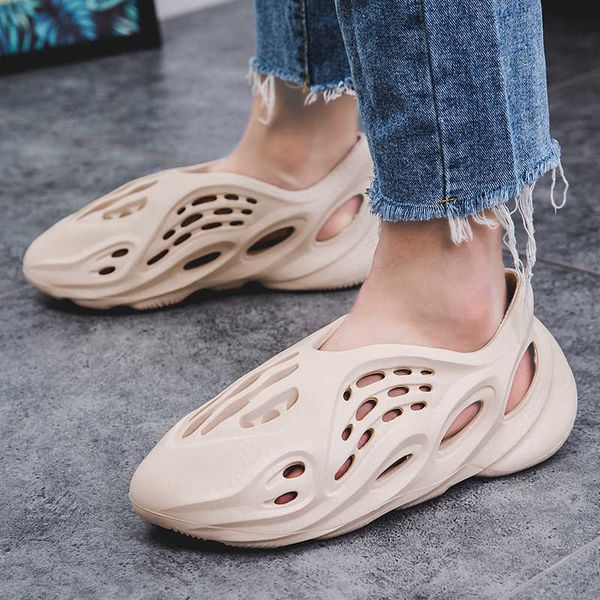 couple kanye fashion sandalsnew summer big size beach men's sandals slippers coconut hole women's shoes yw yw, Black
couple kanye fashion sandalsnew summer big size beach men's sandals slippers coconut hole women's shoes yw yw, Black