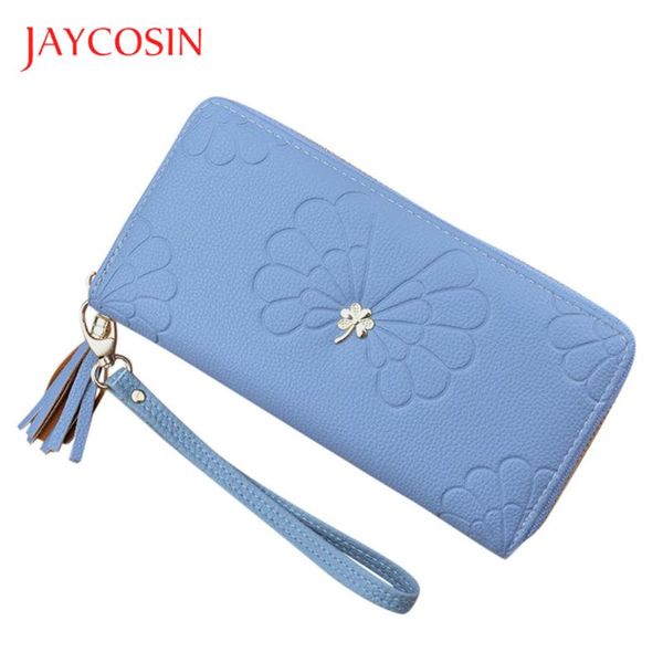 wallets jaycosin 2021 pu leather wallet for female coin purse fashion metal clover long clutch bag women tassel zipper card holder, Red;black
wallets jaycosin 2021 pu leather wallet for female coin purse fashion metal clover long clutch bag women tassel zipper card holder, Red;black
