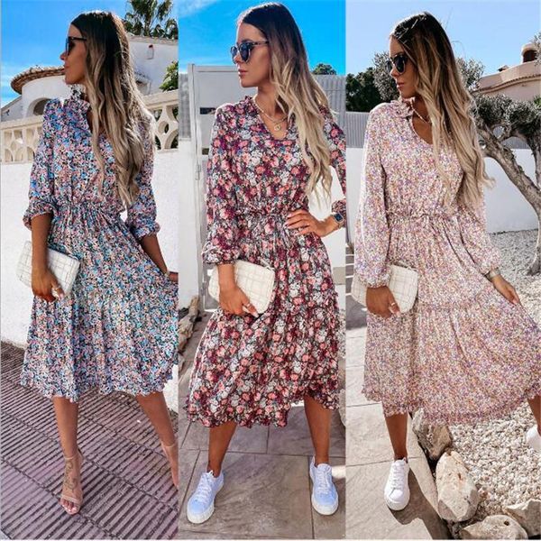 casual dresses 2021 spring and summer digital print small fresh sweet lace midi dress, Black;gray
casual dresses 2021 spring and summer digital print small fresh sweet lace midi dress, Black;gray