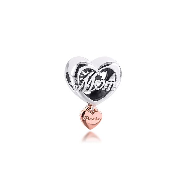 sterling silver charms mother's day thank you mum heart charm 2021 fashion female beads for jewelry making fits original bracelets, Black
sterling silver charms mother's day thank you mum heart charm 2021 fashion female beads for jewelry making fits original bracelets, Black