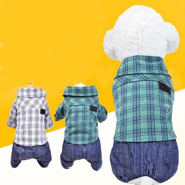 dog apparel autumn winter shirts comfortable warm breathable cold dirt resistant teddy plaid strap four feet pants cute pet supplies
dog apparel autumn winter shirts comfortable warm breathable cold dirt resistant teddy plaid strap four feet pants cute pet supplies