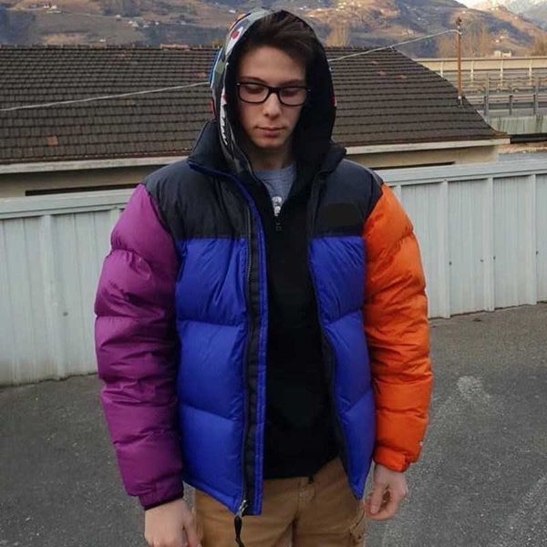 mens down jacket winter coat cotton clothing outdoor sports coat jacket mens embroidery down jacket, Black
mens down jacket winter coat cotton clothing outdoor sports coat jacket mens embroidery down jacket, Black