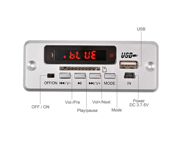 mp3 wma decoder board bluetooth audio module usb tf radio wireless music player remote control for car accessories & mp4 players
mp3 wma decoder board bluetooth audio module usb tf radio wireless music player remote control for car accessories & mp4 players