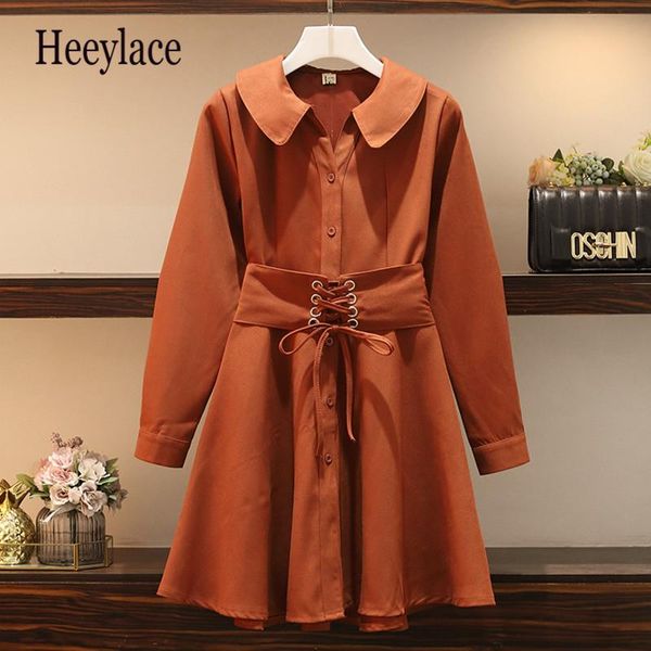 plus size women fall office shirt dress autumn 2021 long sleeve bandage girdle smart fashion elegant tunic party dresses casual, Black;gray
plus size women fall office shirt dress autumn 2021 long sleeve bandage girdle smart fashion elegant tunic party dresses casual, Black;gray