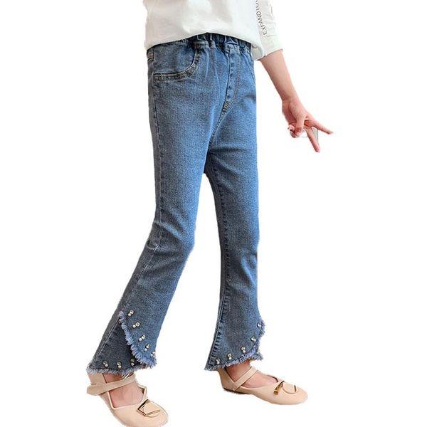 spring children flare pant solid jeans for girls fashion beads denim pants autumn casual clothes 6 8 10 12 14 year, Blue
spring children flare pant solid jeans for girls fashion beads denim pants autumn casual clothes 6 8 10 12 14 year, Blue