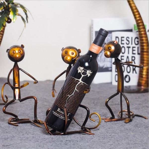 tablewine racks cute monkey rack metal holder shelf sculpture practical home decoration interior stand crafts
tablewine racks cute monkey rack metal holder shelf sculpture practical home decoration interior stand crafts