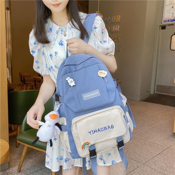 school bags japan and south korea sweet lovely backpack fashion sports leisure girl college style junior middle
school bags japan and south korea sweet lovely backpack fashion sports leisure girl college style junior middle