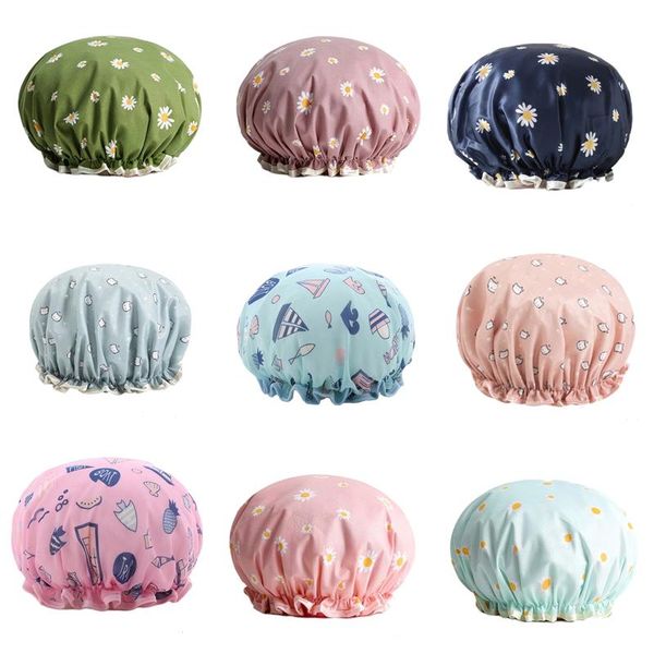 1pc double-layer shower cap waterproof women bath shampoo cute hood kitchen ladies thick oil fume-proof caps
1pc double-layer shower cap waterproof women bath shampoo cute hood kitchen ladies thick oil fume-proof caps