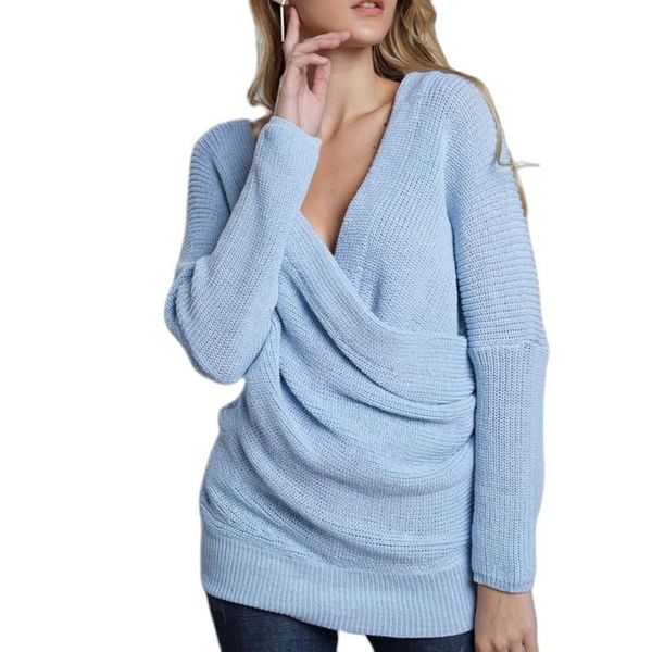 women's sweaters women v-neck knitted sweater solid color oblique cross elasticity long sleeve large size clothe warm pullover pink, White;black
women's sweaters women v-neck knitted sweater solid color oblique cross elasticity long sleeve large size clothe warm pullover pink, White;black