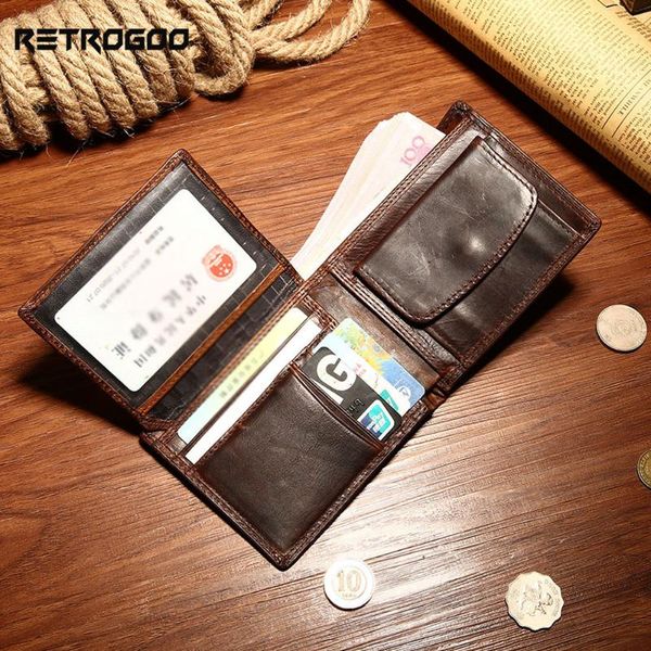 wallets retrogoo 2021 short genuine leather men wallet fashion coin pocket card holder purse retro male cartera, Red;black
wallets retrogoo 2021 short genuine leather men wallet fashion coin pocket card holder purse retro male cartera, Red;black