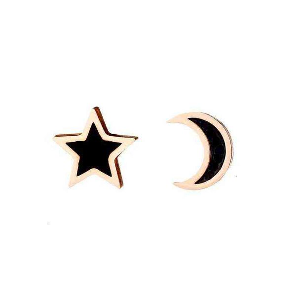 titanium steel asymmetric star moon diamond earrings net red live broadcast korean version non fading fashion, Golden
titanium steel asymmetric star moon diamond earrings net red live broadcast korean version non fading fashion, Golden