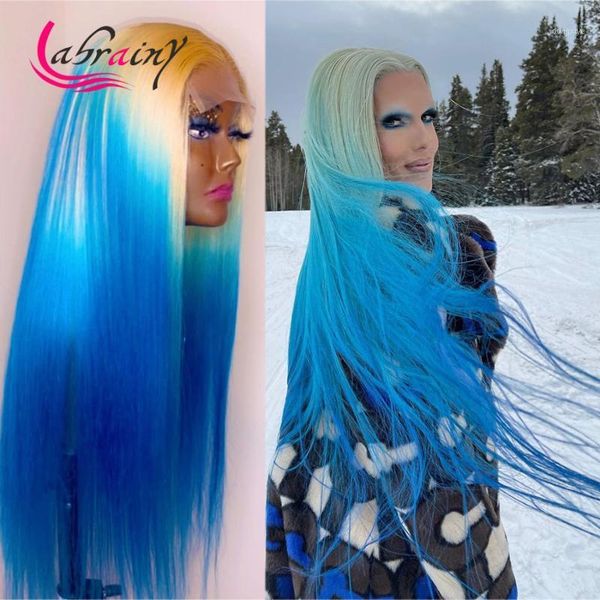 ombre blue hd transparent blonde lace frontal human hair wigs highlight colored straight pre plucked bleached knots 13x6x11, Black;brown
ombre blue hd transparent blonde lace frontal human hair wigs highlight colored straight pre plucked bleached knots 13x6x11, Black;brown