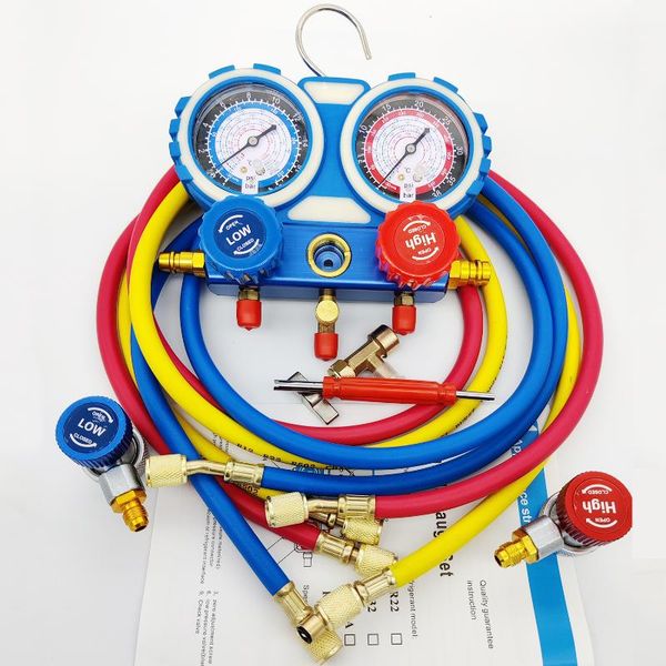 professional hand tool sets r134 car diagnostic a/c manifold gauge kit hvac air conditioning charging set for r22 r404a r407c refrigeration
professional hand tool sets r134 car diagnostic a/c manifold gauge kit hvac air conditioning charging set for r22 r404a r407c refrigeration