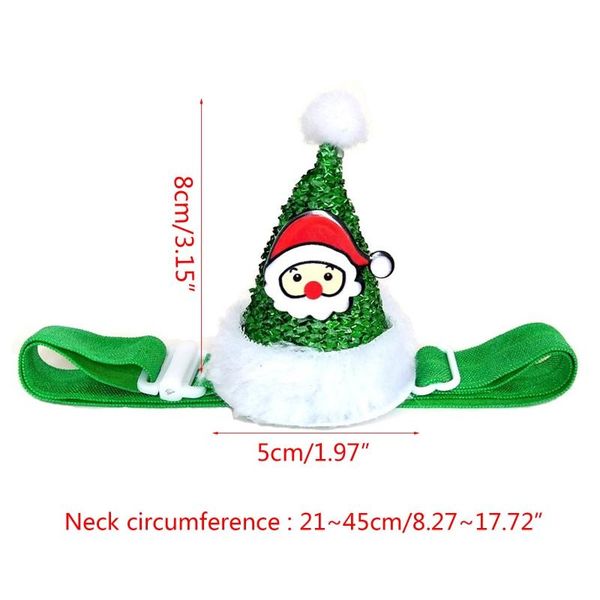 dog apparel pet christmas elastic glitter hat halloween dogs cats cosplay costume xmas cap j0pd
dog apparel pet christmas elastic glitter hat halloween dogs cats cosplay costume xmas cap j0pd