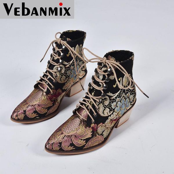 boots women's winter thick-heeled embroidery ladies short fashion all-match personality comfortable, Black
boots women's winter thick-heeled embroidery ladies short fashion all-match personality comfortable, Black
