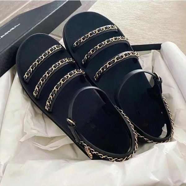 women's sandals 2021 metal chain sandal with peep-toe platform beach summer shoes for women ladies, Black
women's sandals 2021 metal chain sandal with peep-toe platform beach summer shoes for women ladies, Black