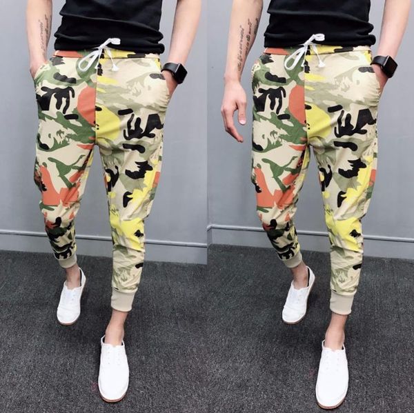 m-5xl 2021 men's clothing hair stylist gd fashion personality printing nine pants casual harem plus size costumes, Black
m-5xl 2021 men's clothing hair stylist gd fashion personality printing nine pants casual harem plus size costumes, Black