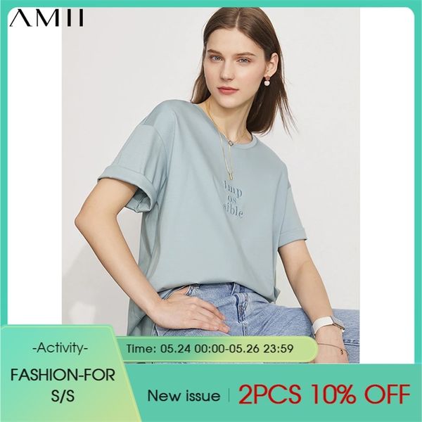 minimalism summer women's tshirt fashion letter embroidery oneck loose female causal 1210 210527, White
minimalism summer women's tshirt fashion letter embroidery oneck loose female causal 1210 210527, White