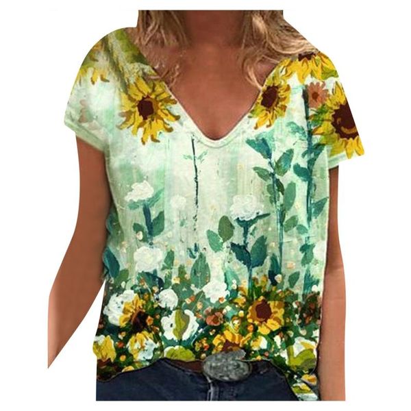 women's blouses & shirts floral print blouse for women 2021 blusa mujer casual short sleeve summer clothes shirt blusas de y camisas, White
women's blouses & shirts floral print blouse for women 2021 blusa mujer casual short sleeve summer clothes shirt blusas de y camisas, White