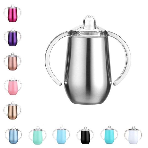 10oz pacifier baby cups 304 stainless steel water bottles egg tumbler glass bpa safe insulated milk sippy cup
10oz pacifier baby cups 304 stainless steel water bottles egg tumbler glass bpa safe insulated milk sippy cup