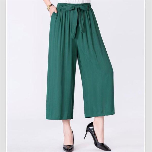 women's pants & capris women summer wide leg solid thin high elastic waist trousers loose elegant knitted ankle-length plus size -7xl, Black;white
women's pants & capris women summer wide leg solid thin high elastic waist trousers loose elegant knitted ankle-length plus size -7xl, Black;white