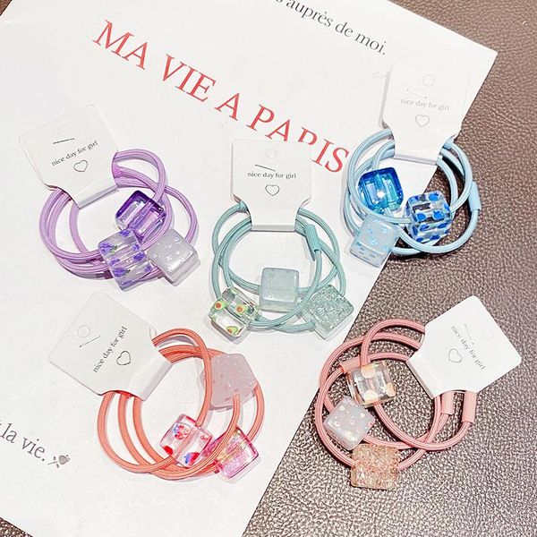 hair accessories 3pcs/set girls cute transparent cube heart star scrunchie sweet ponytail tie rubber bands fashion, Slivery;white
hair accessories 3pcs/set girls cute transparent cube heart star scrunchie sweet ponytail tie rubber bands fashion, Slivery;white