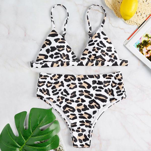 women's swimwear 2021 bikinis fashion animal printed padded high waist swimsuit great elasticity women bikini set biquini, White;black
women's swimwear 2021 bikinis fashion animal printed padded high waist swimsuit great elasticity women bikini set biquini, White;black