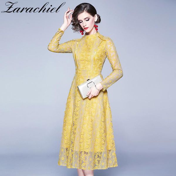 casual dresses elegant design female office o neck long sleeve patchwork hollow out lace fairy dress women sweet crochet flower, Black;gray
casual dresses elegant design female office o neck long sleeve patchwork hollow out lace fairy dress women sweet crochet flower, Black;gray