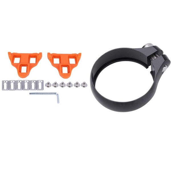 tools bike seat post clamp quick release seatpost 31.8 mm with 6° road cleats set for system float shoes
tools bike seat post clamp quick release seatpost 31.8 mm with 6° road cleats set for system float shoes