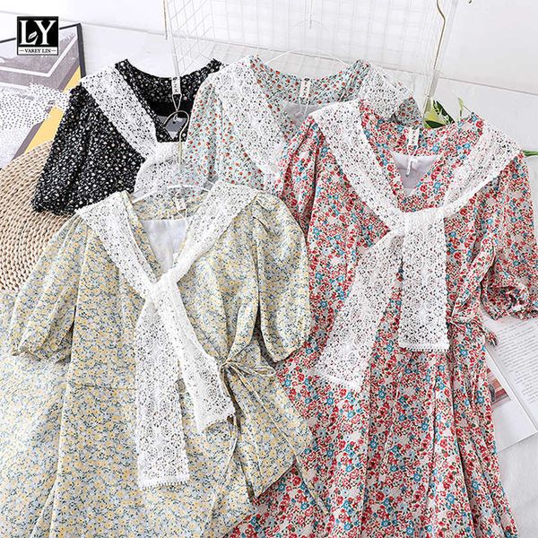 ly varey lin summer women sweet floral v-neck high waist dresses+lace shawl casual chiffon a-line female medium length dress 210526, Black;gray
ly varey lin summer women sweet floral v-neck high waist dresses+lace shawl casual chiffon a-line female medium length dress 210526, Black;gray