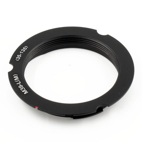 lens adapters & mounts m39-lm 6-bit code black adapter for m39 screw 35-135mm to leica m lm mount camera
lens adapters & mounts m39-lm 6-bit code black adapter for m39 screw 35-135mm to leica m lm mount camera
