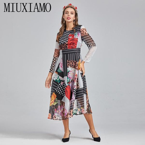 casual dresses miuximao 2021 spring summer bohemian women's party holiday striped polka dot flower printed long sleeve midi chiffon dre, Black;gray
casual dresses miuximao 2021 spring summer bohemian women's party holiday striped polka dot flower printed long sleeve midi chiffon dre, Black;gray