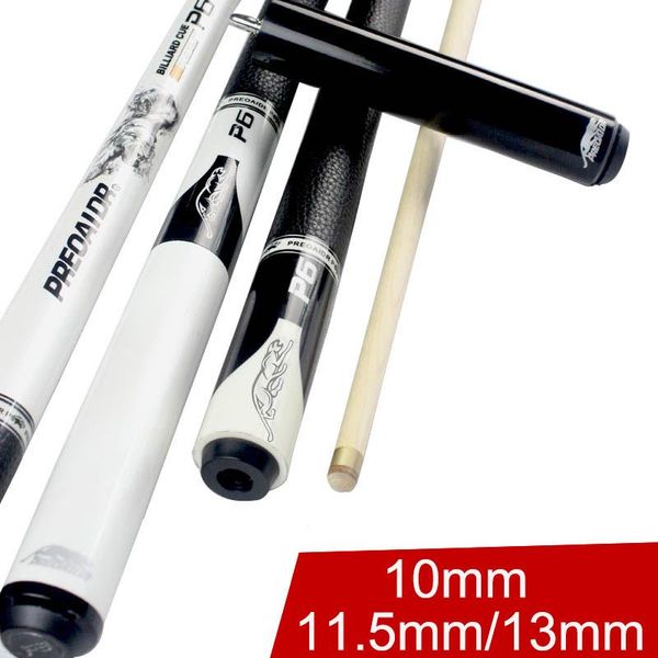 pool cue billiard p6 5a canadian maple shaft 13mm/11.5mm tips 10mm with extension black/white color made in china cues
pool cue billiard p6 5a canadian maple shaft 13mm/11.5mm tips 10mm with extension black/white color made in china cues