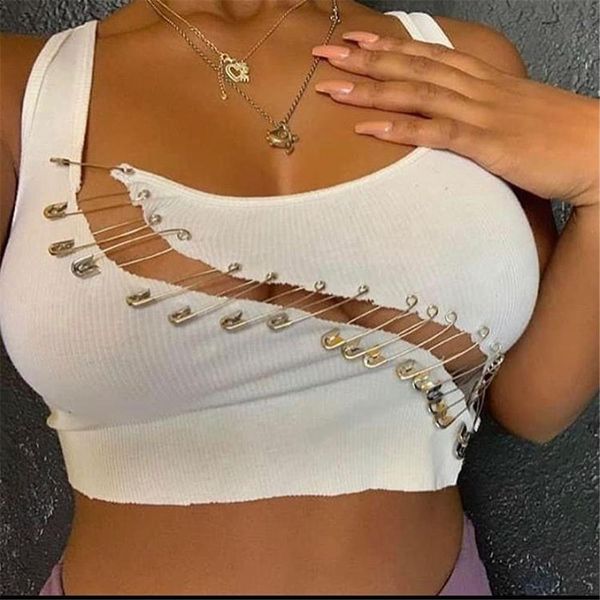 women cami polyester white metal pin sleeveless crop clubwear adjustable lace up hollow out tank tees camisole
women cami polyester white metal pin sleeveless crop clubwear adjustable lace up hollow out tank tees camisole